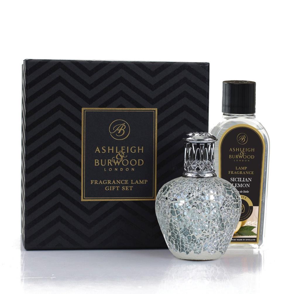 Ashleigh & Burwood Luminosity Fragrance Lamp & Sicilian Lemon Gift Set £36.00